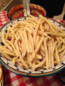 The Pasta before the sauce - 